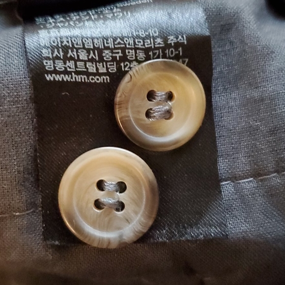 H&M GRAY CASUAL PANT - Picture 4 of 4